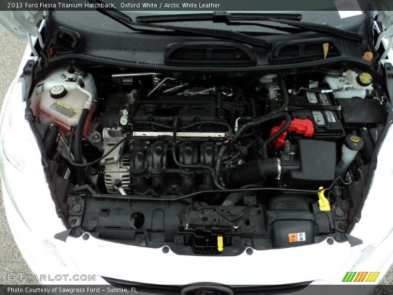  2013 Fiesta Titanium Hatchback Engine - 1.6 Liter DOHC 16-Valve Ti-VCT Duratec 4 Cylinder