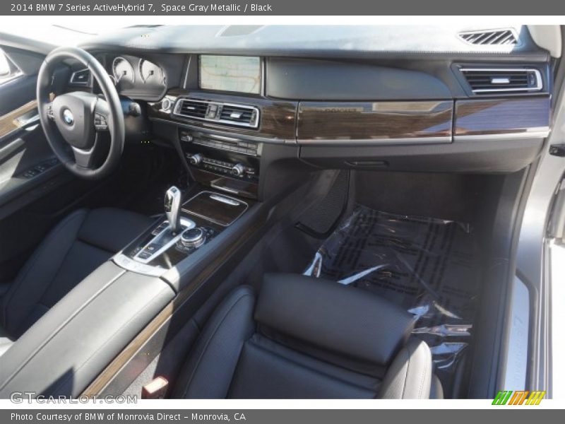 Space Gray Metallic / Black 2014 BMW 7 Series ActiveHybrid 7