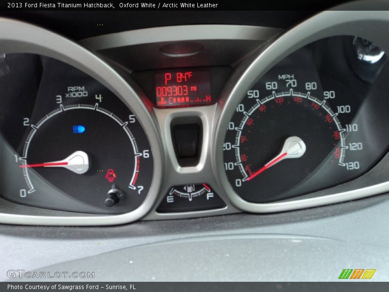  2013 Fiesta Titanium Hatchback Titanium Hatchback Gauges