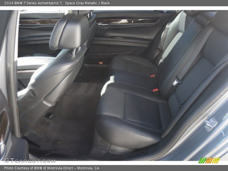 Rear Seat of 2014 7 Series ActiveHybrid 7