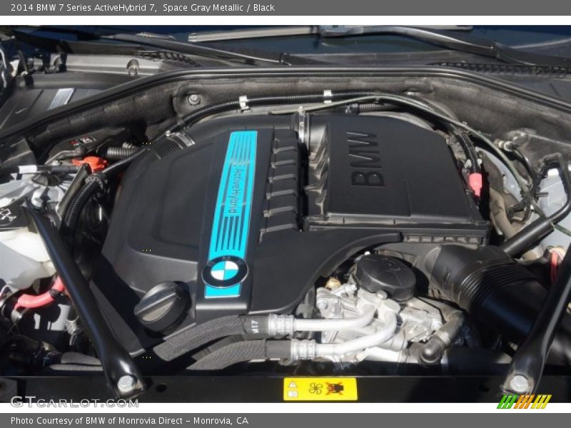  2014 7 Series ActiveHybrid 7 Engine - 3.0 Liter ActiveHybrid DI TwinPower Turbocharged DOHC 24-Valve VVT Inline 6 Cylinder Gasoline/Electric Hybrid