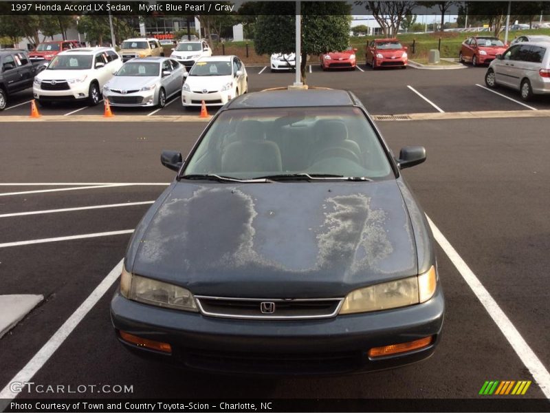 Mystic Blue Pearl / Gray 1997 Honda Accord LX Sedan