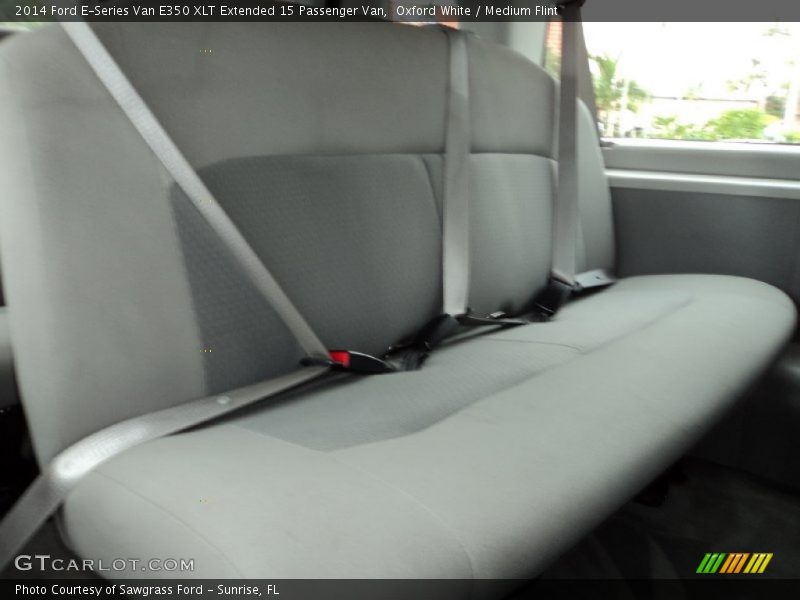 Oxford White / Medium Flint 2014 Ford E-Series Van E350 XLT Extended 15 Passenger Van