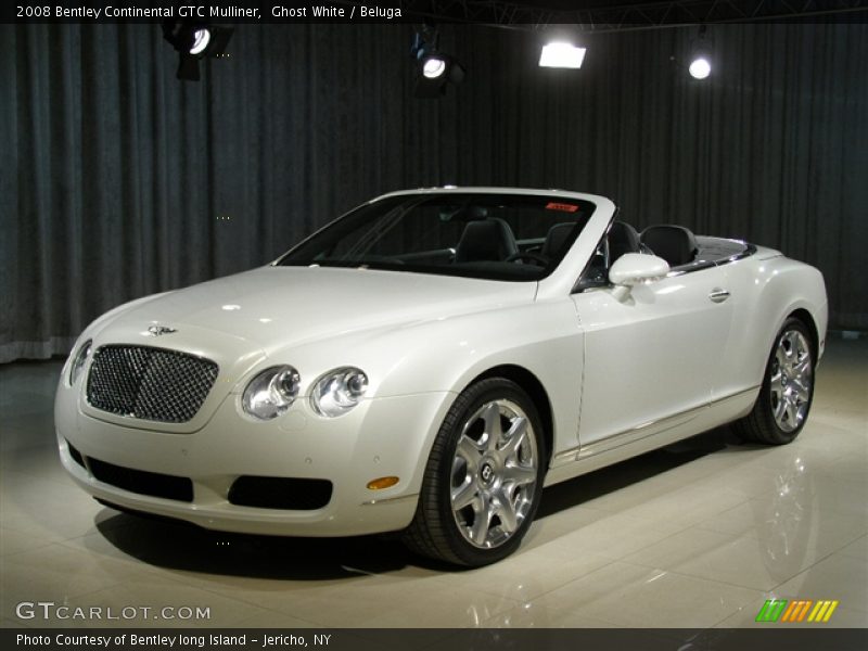 Ghost White / Beluga 2008 Bentley Continental GTC Mulliner