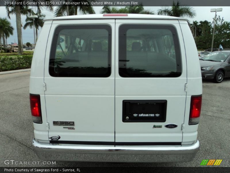 Oxford White / Medium Flint 2014 Ford E-Series Van E350 XLT Passenger Van