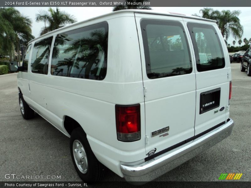 Oxford White / Medium Flint 2014 Ford E-Series Van E350 XLT Passenger Van