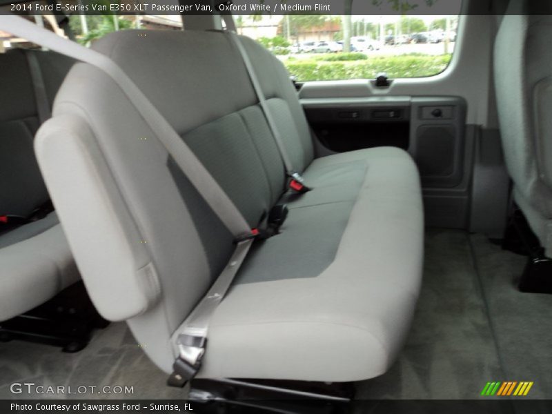 Oxford White / Medium Flint 2014 Ford E-Series Van E350 XLT Passenger Van