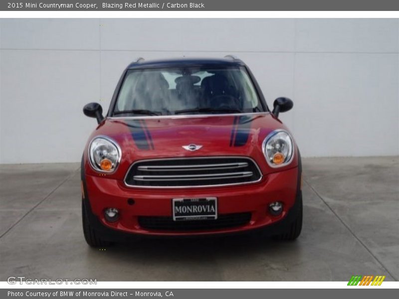 Blazing Red Metallic / Carbon Black 2015 Mini Countryman Cooper