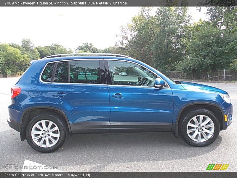 Sapphire Blue Metallic / Charcoal 2009 Volkswagen Tiguan SE 4Motion