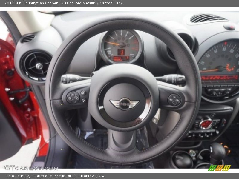 Blazing Red Metallic / Carbon Black 2015 Mini Countryman Cooper