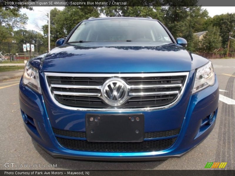 Sapphire Blue Metallic / Charcoal 2009 Volkswagen Tiguan SE 4Motion