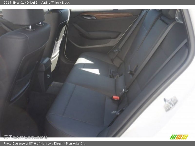 Alpine White / Black 2015 BMW X1 xDrive35i