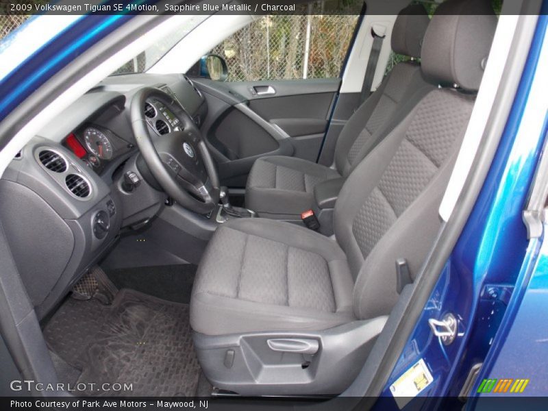 Sapphire Blue Metallic / Charcoal 2009 Volkswagen Tiguan SE 4Motion