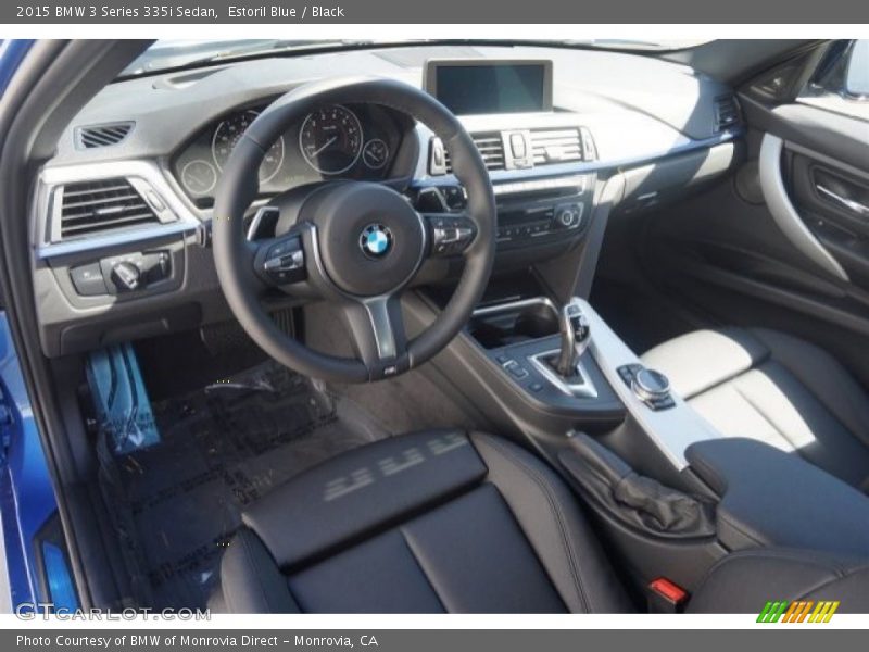  2015 3 Series 335i Sedan Black Interior