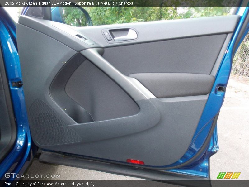 Sapphire Blue Metallic / Charcoal 2009 Volkswagen Tiguan SE 4Motion