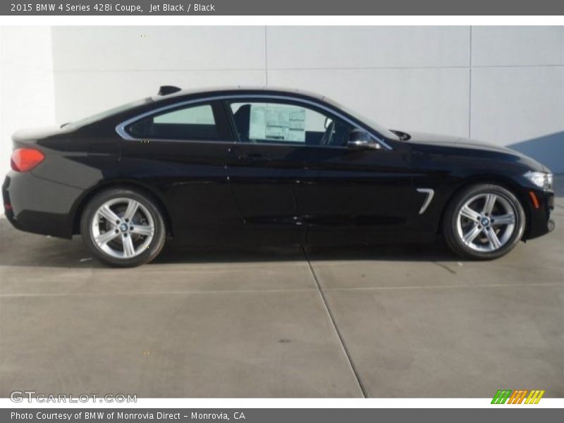 Jet Black / Black 2015 BMW 4 Series 428i Coupe