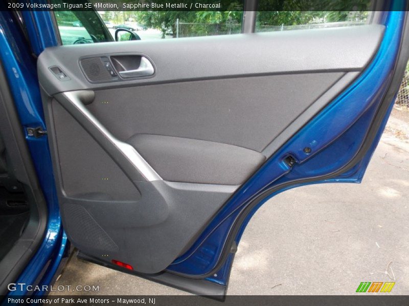 Sapphire Blue Metallic / Charcoal 2009 Volkswagen Tiguan SE 4Motion