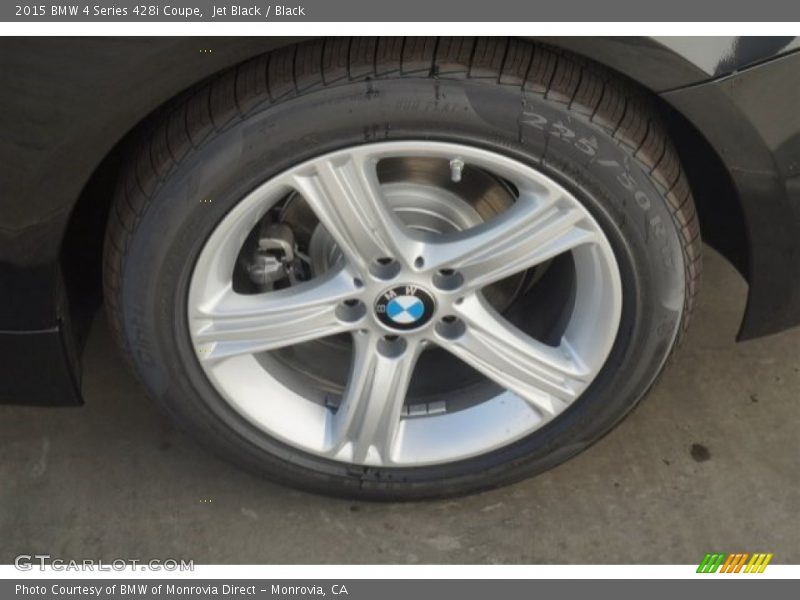 Jet Black / Black 2015 BMW 4 Series 428i Coupe