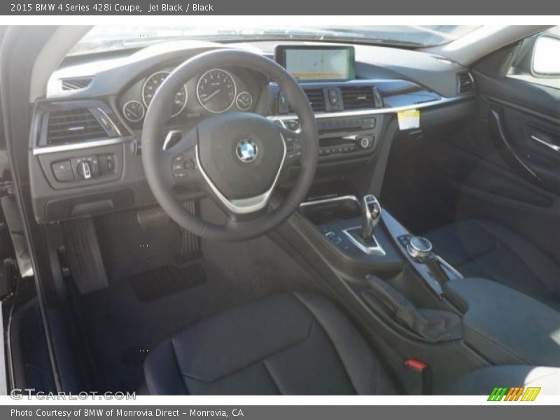 Jet Black / Black 2015 BMW 4 Series 428i Coupe