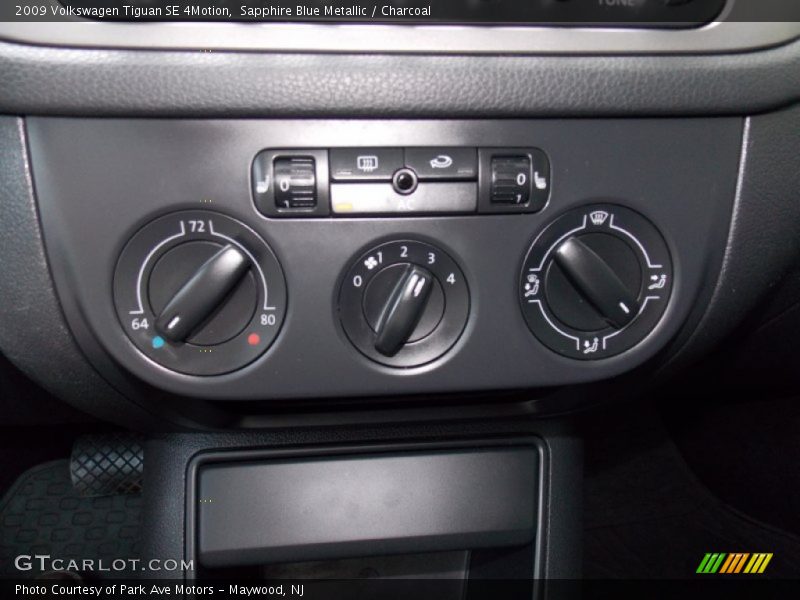 Sapphire Blue Metallic / Charcoal 2009 Volkswagen Tiguan SE 4Motion