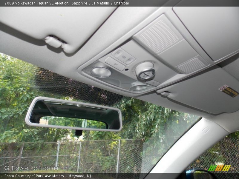 Sapphire Blue Metallic / Charcoal 2009 Volkswagen Tiguan SE 4Motion