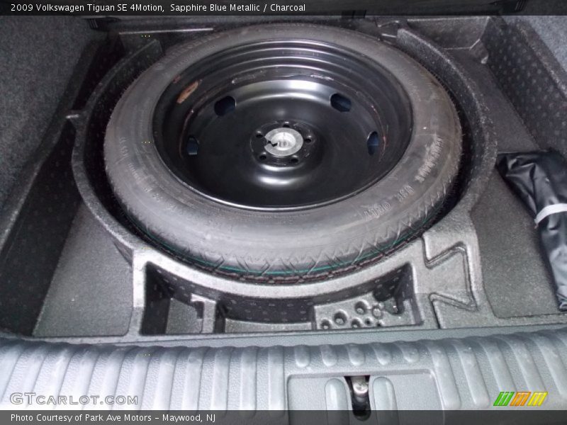 Sapphire Blue Metallic / Charcoal 2009 Volkswagen Tiguan SE 4Motion