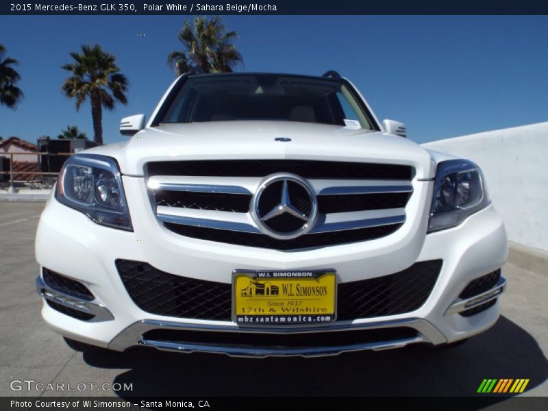 Polar White / Sahara Beige/Mocha 2015 Mercedes-Benz GLK 350