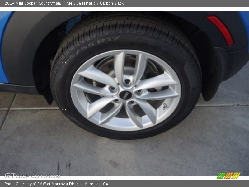 True Blue Metallic / Carbon Black 2014 Mini Cooper Countryman