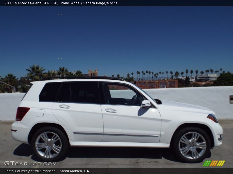 Polar White / Sahara Beige/Mocha 2015 Mercedes-Benz GLK 350