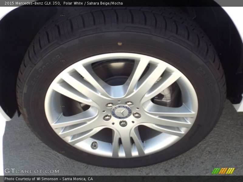 Polar White / Sahara Beige/Mocha 2015 Mercedes-Benz GLK 350