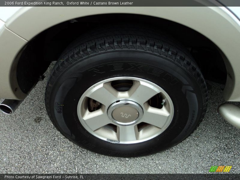 Oxford White / Castano Brown Leather 2006 Ford Expedition King Ranch