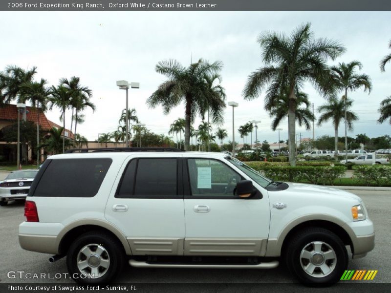 Oxford White / Castano Brown Leather 2006 Ford Expedition King Ranch
