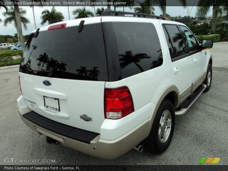 Oxford White / Castano Brown Leather 2006 Ford Expedition King Ranch