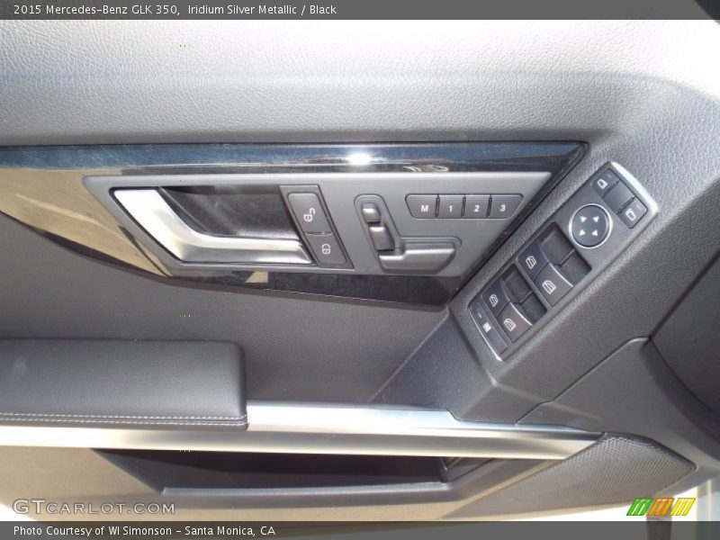 Iridium Silver Metallic / Black 2015 Mercedes-Benz GLK 350