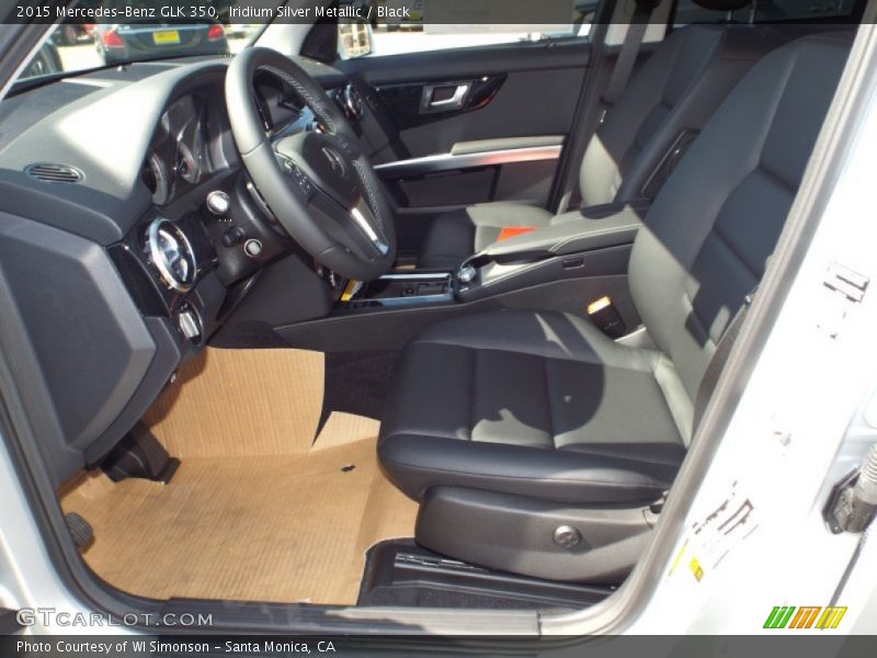 Iridium Silver Metallic / Black 2015 Mercedes-Benz GLK 350