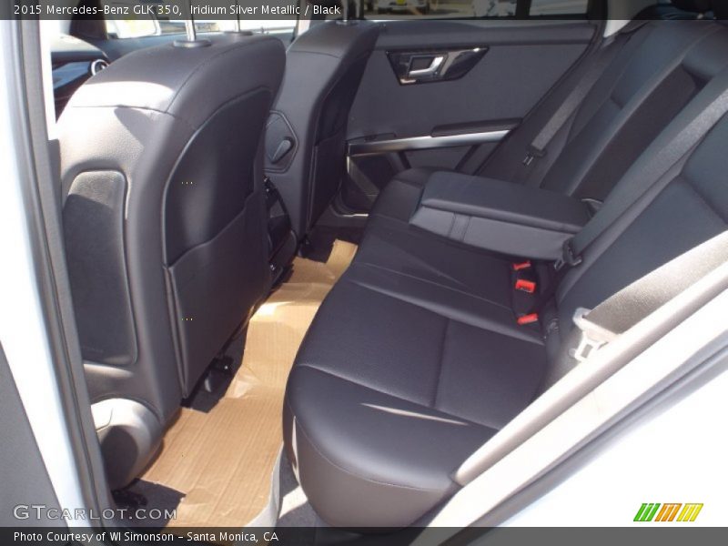 Iridium Silver Metallic / Black 2015 Mercedes-Benz GLK 350