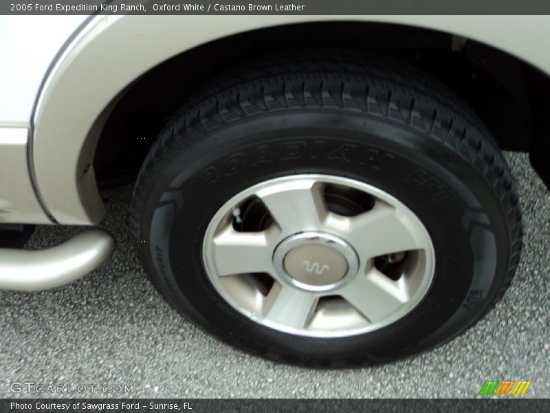Oxford White / Castano Brown Leather 2006 Ford Expedition King Ranch