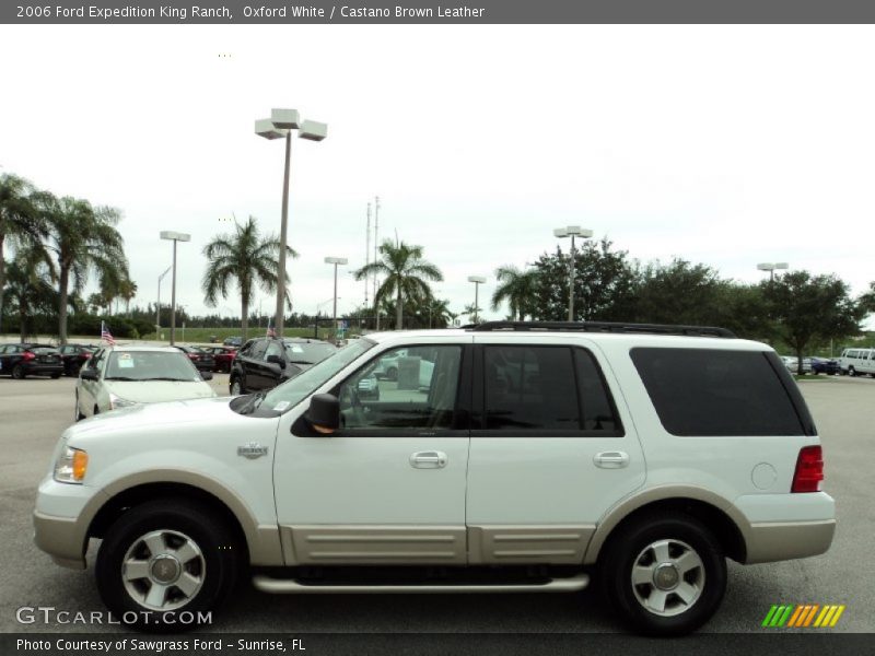 Oxford White / Castano Brown Leather 2006 Ford Expedition King Ranch