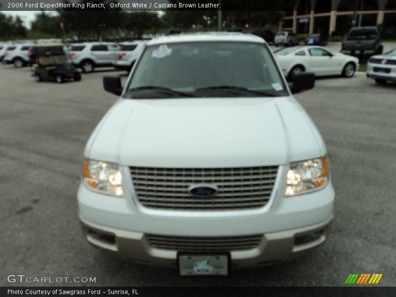 Oxford White / Castano Brown Leather 2006 Ford Expedition King Ranch