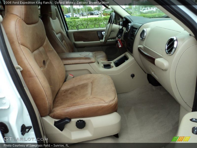 2006 Expedition King Ranch Castano Brown Leather Interior