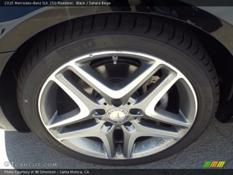 Black / Sahara Beige 2015 Mercedes-Benz SLK 250 Roadster