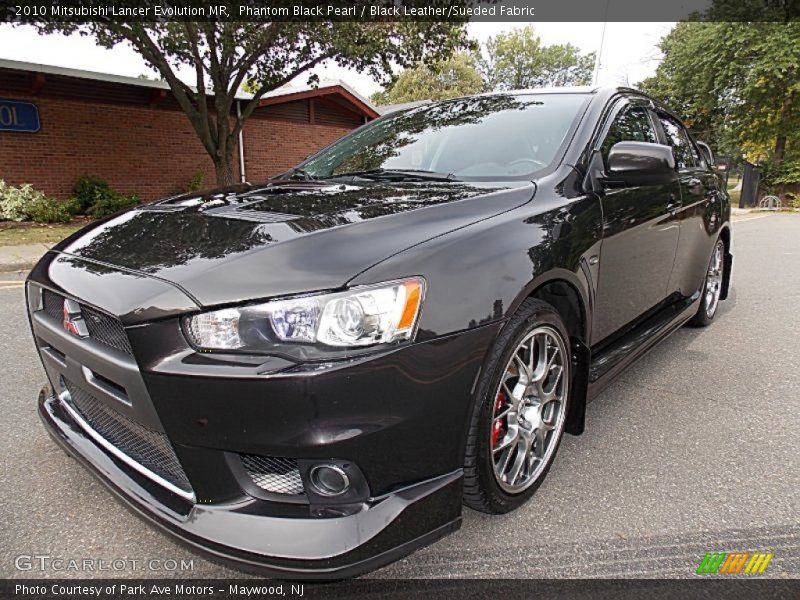 Front 3/4 View of 2010 Lancer Evolution MR