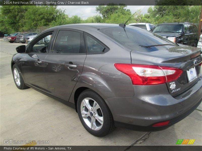 Sterling Gray / Charcoal Black 2014 Ford Focus SE Sedan