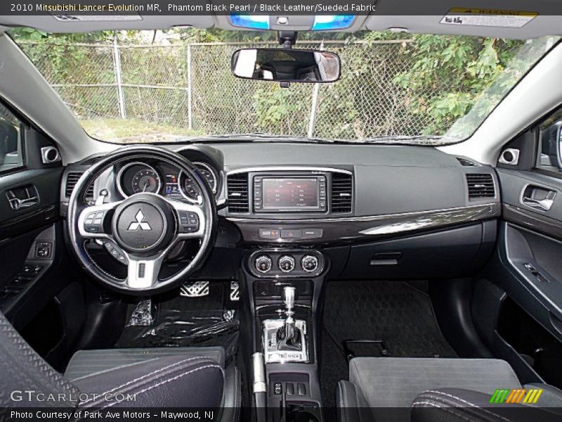 Dashboard of 2010 Lancer Evolution MR