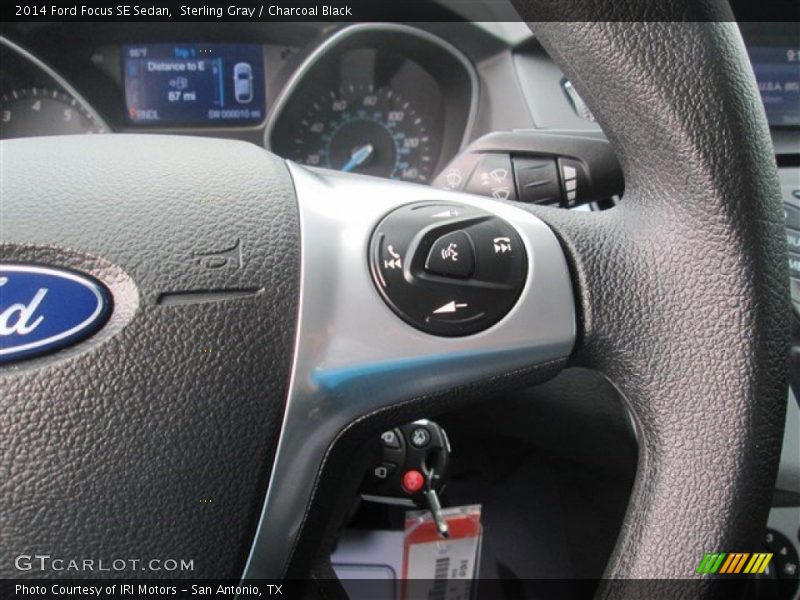 Sterling Gray / Charcoal Black 2014 Ford Focus SE Sedan