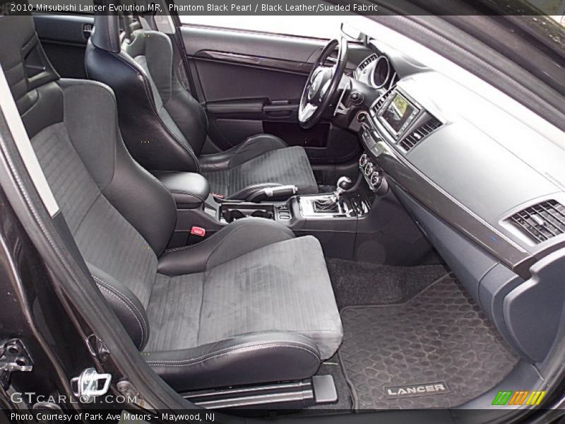 Phantom Black Pearl / Black Leather/Sueded Fabric 2010 Mitsubishi Lancer Evolution MR