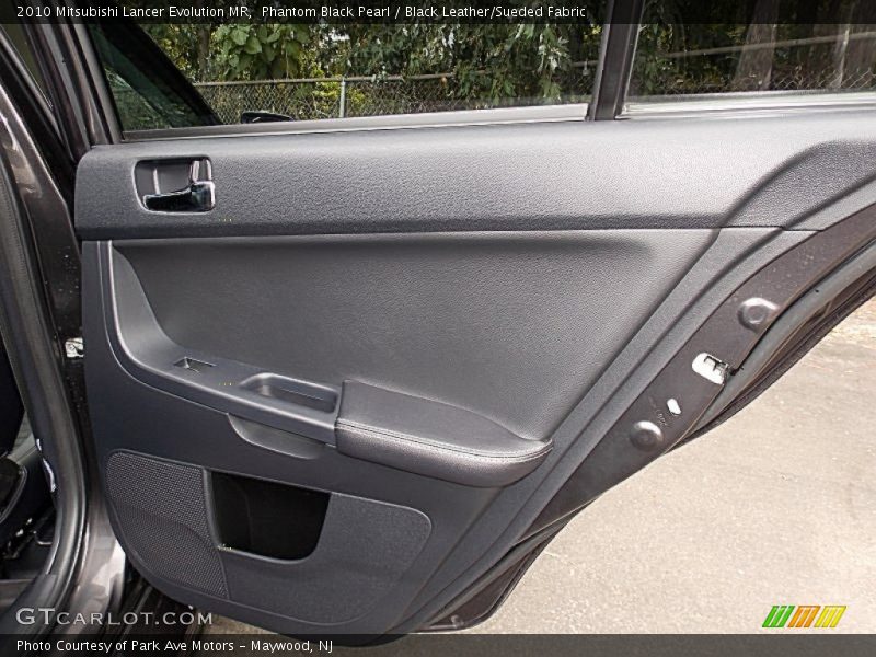Phantom Black Pearl / Black Leather/Sueded Fabric 2010 Mitsubishi Lancer Evolution MR