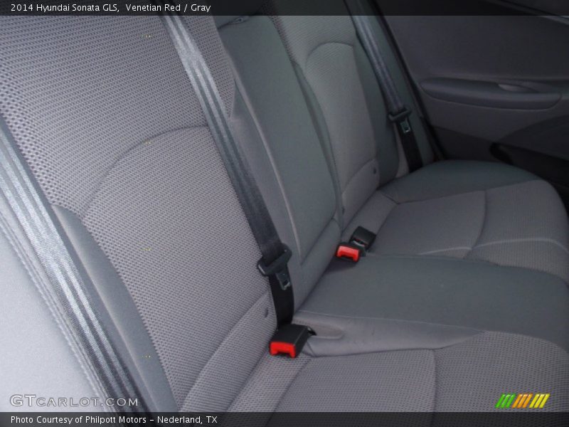Venetian Red / Gray 2014 Hyundai Sonata GLS