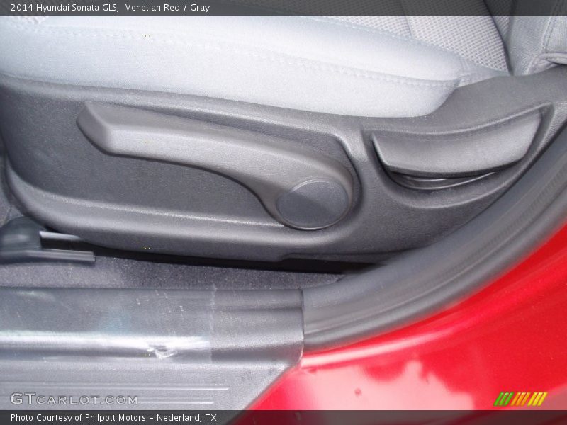 Venetian Red / Gray 2014 Hyundai Sonata GLS