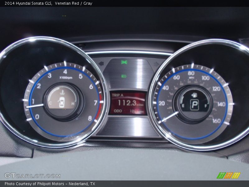 Venetian Red / Gray 2014 Hyundai Sonata GLS